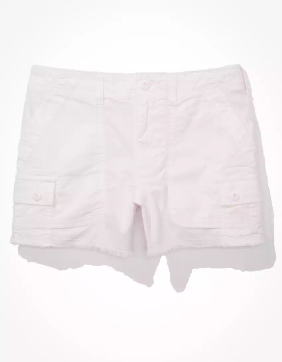 Shorts American Eagle AE Snappy Stretch '90s Boyfriend Cargo Rose Femme | ICV-73642388